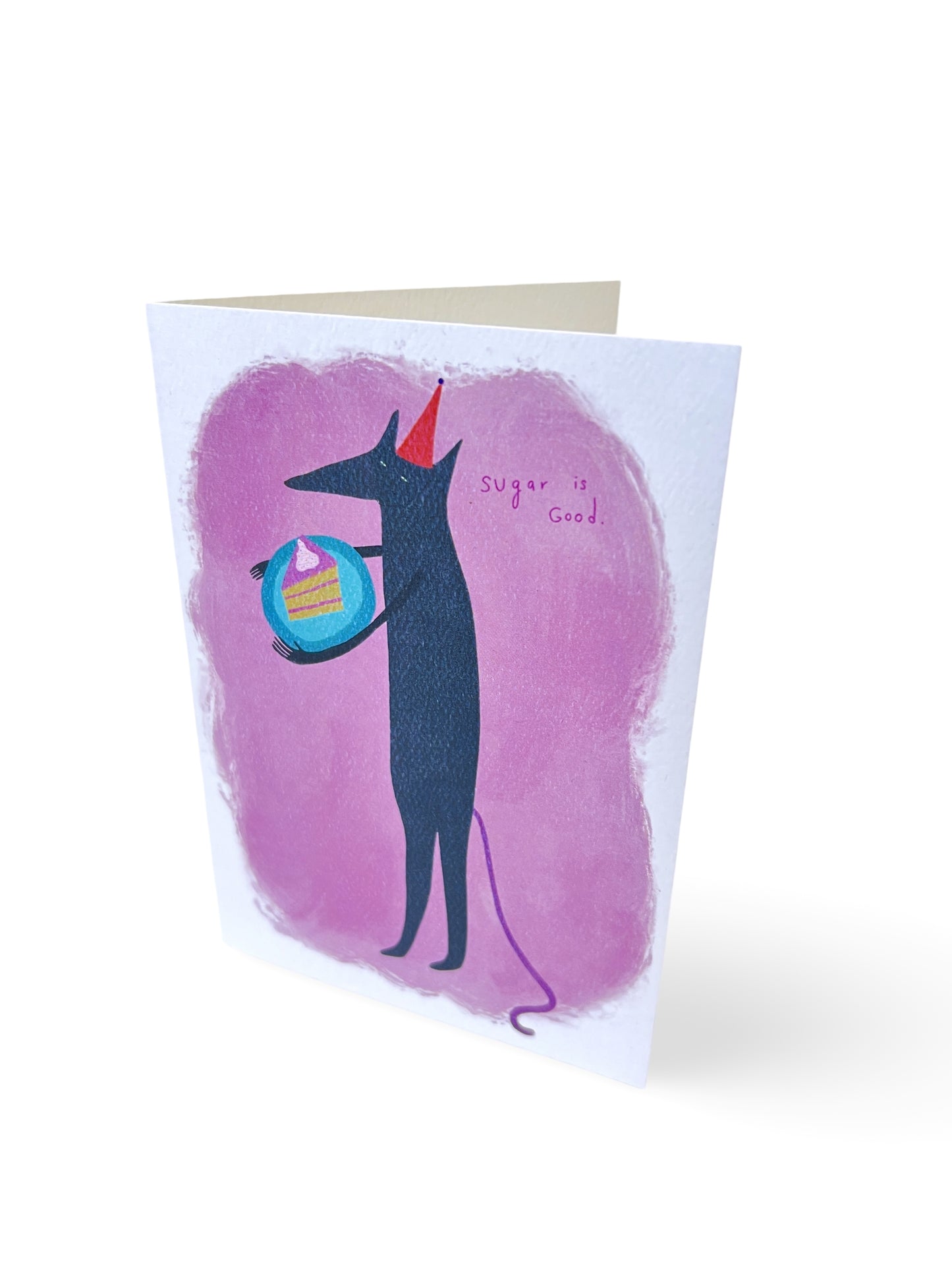 'Sugar is Good' Illustrated card by Studio Soph