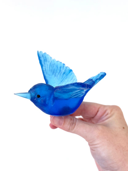 Tomtit / Kōmiromiro - Aquamarine