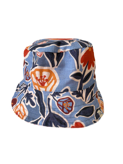 Bucket Hat - Euni Blue / Nice Splice Multigrain