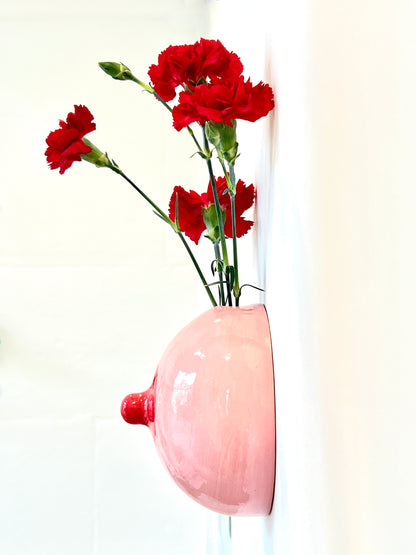 Ceramic Boob Wall Vase by Studio Soph - Round