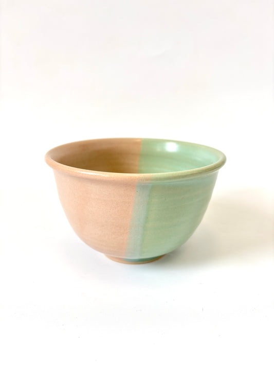 *Exclusive* Two-Toned Icecream Bowl - Pink / Aqua