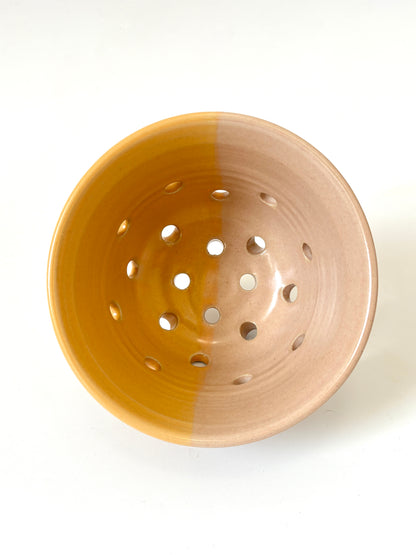 *Exclusive* Two-Toned Berry Bowl - Peach / Pink