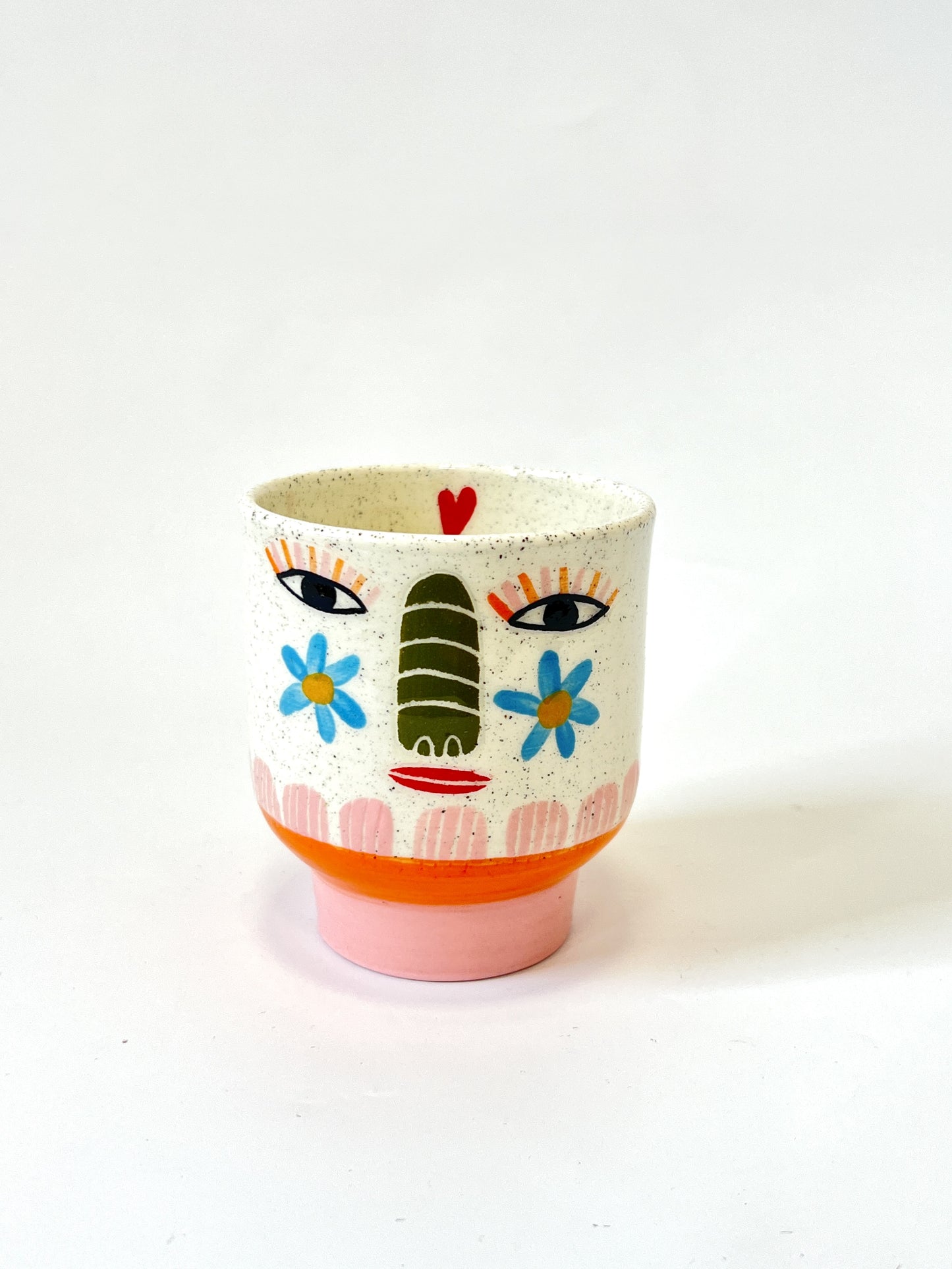 Ceramic Goblet by Studio Soph - Daisy Face