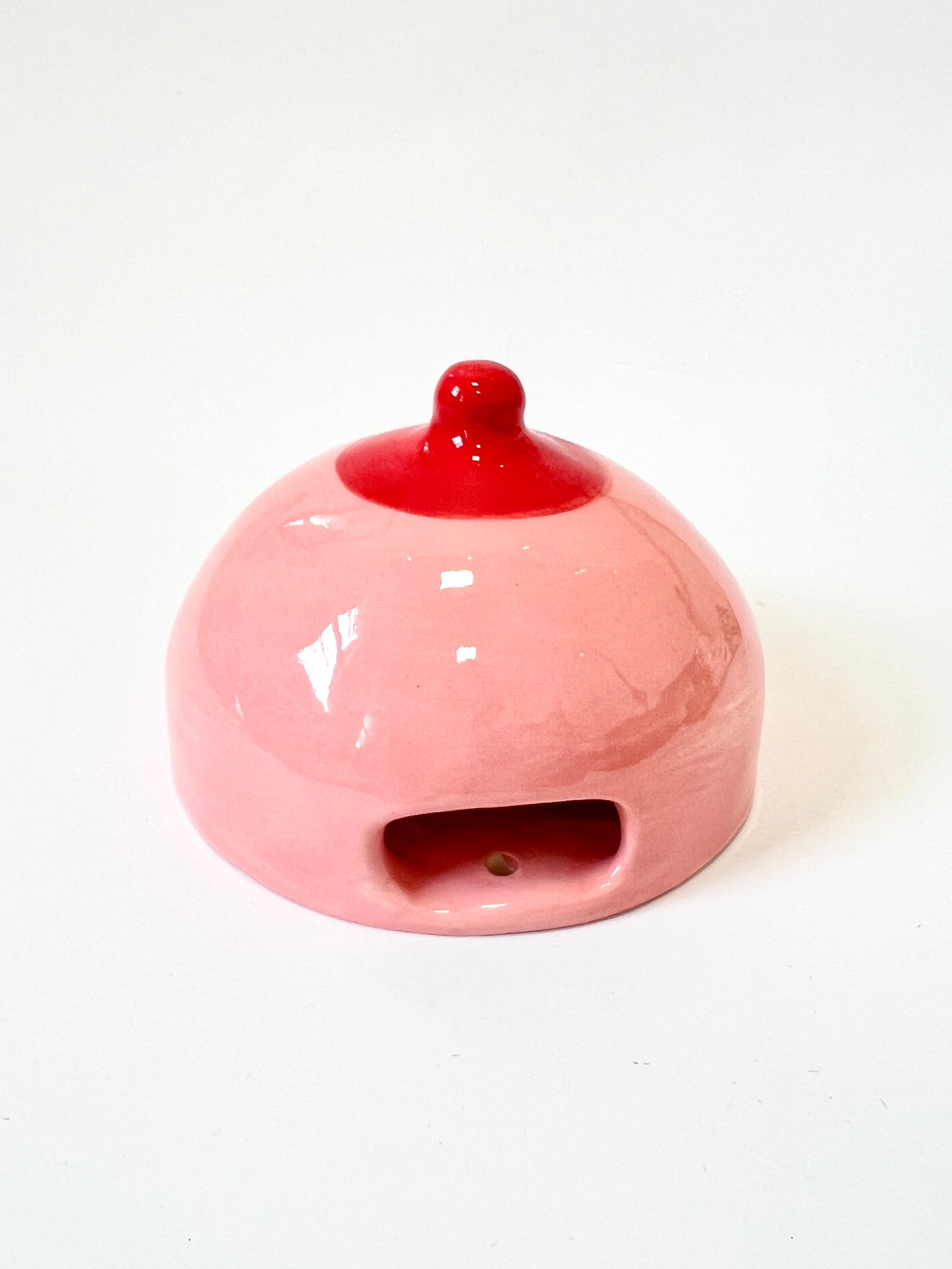 Ceramic Boob Wall Vase by Studio Soph - Round