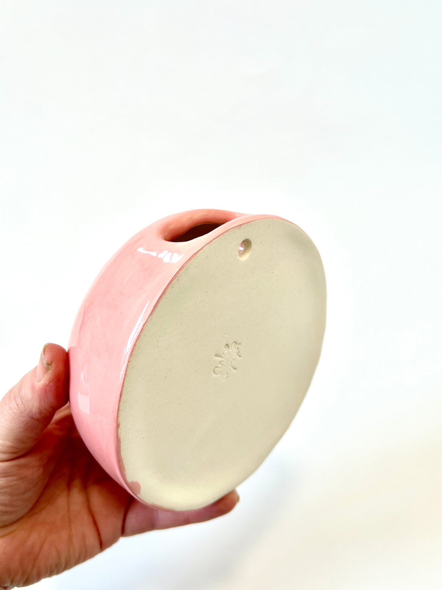 Ceramic Boob Wall Vase by Studio Soph - Round