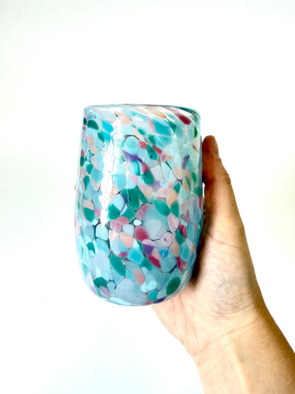 Handblown Glass Tumbler - Mermaid
