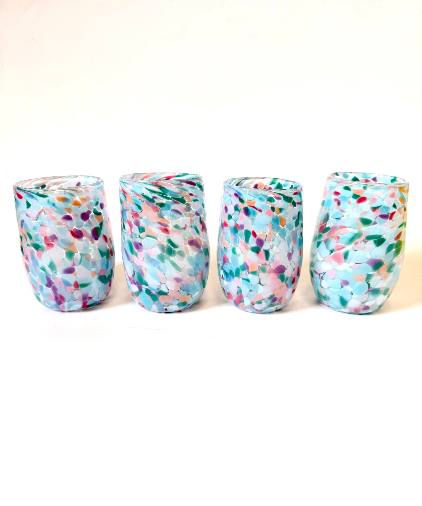 Handblown Glass Tumbler - Mermaid