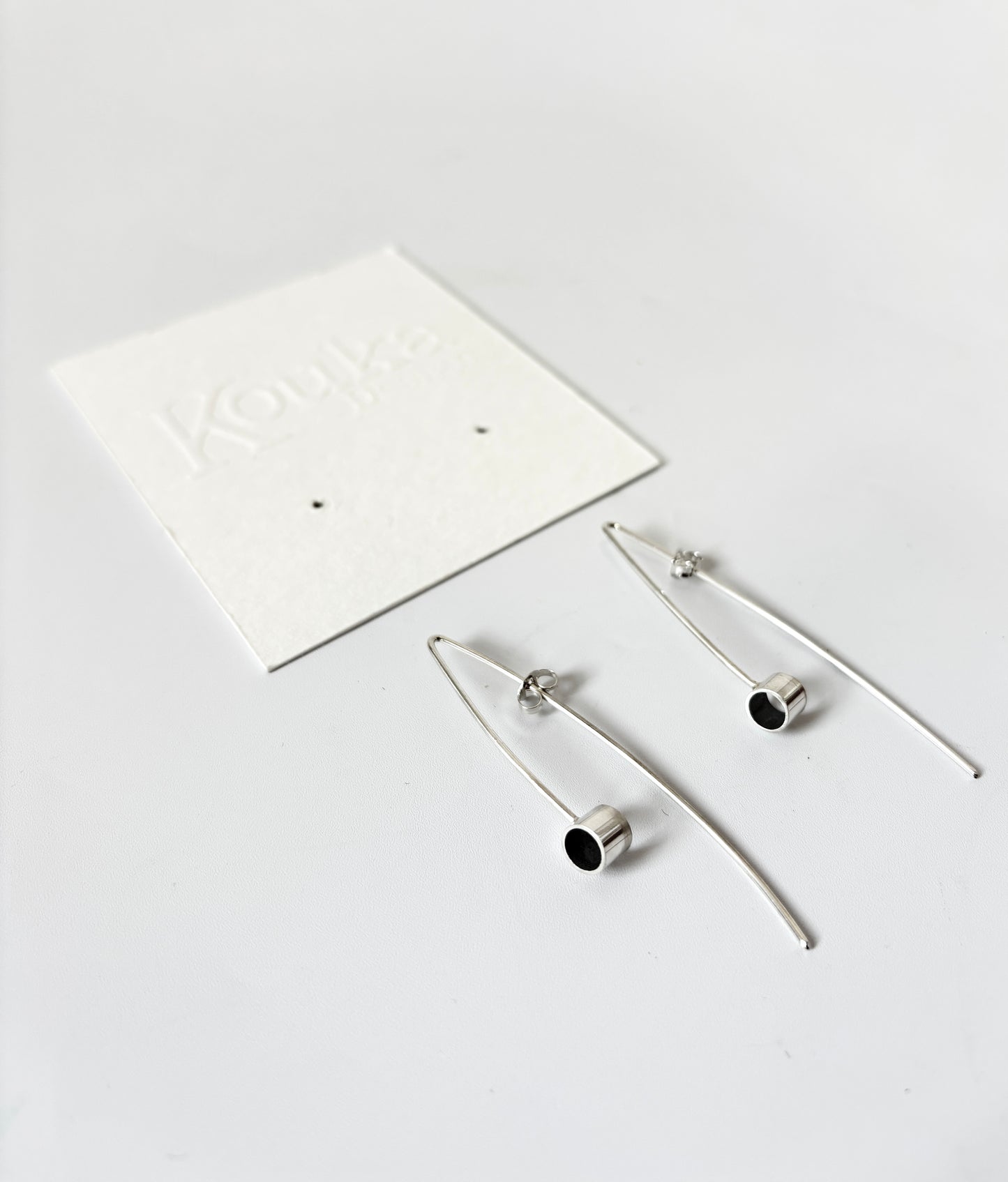 Threader Earring with tube