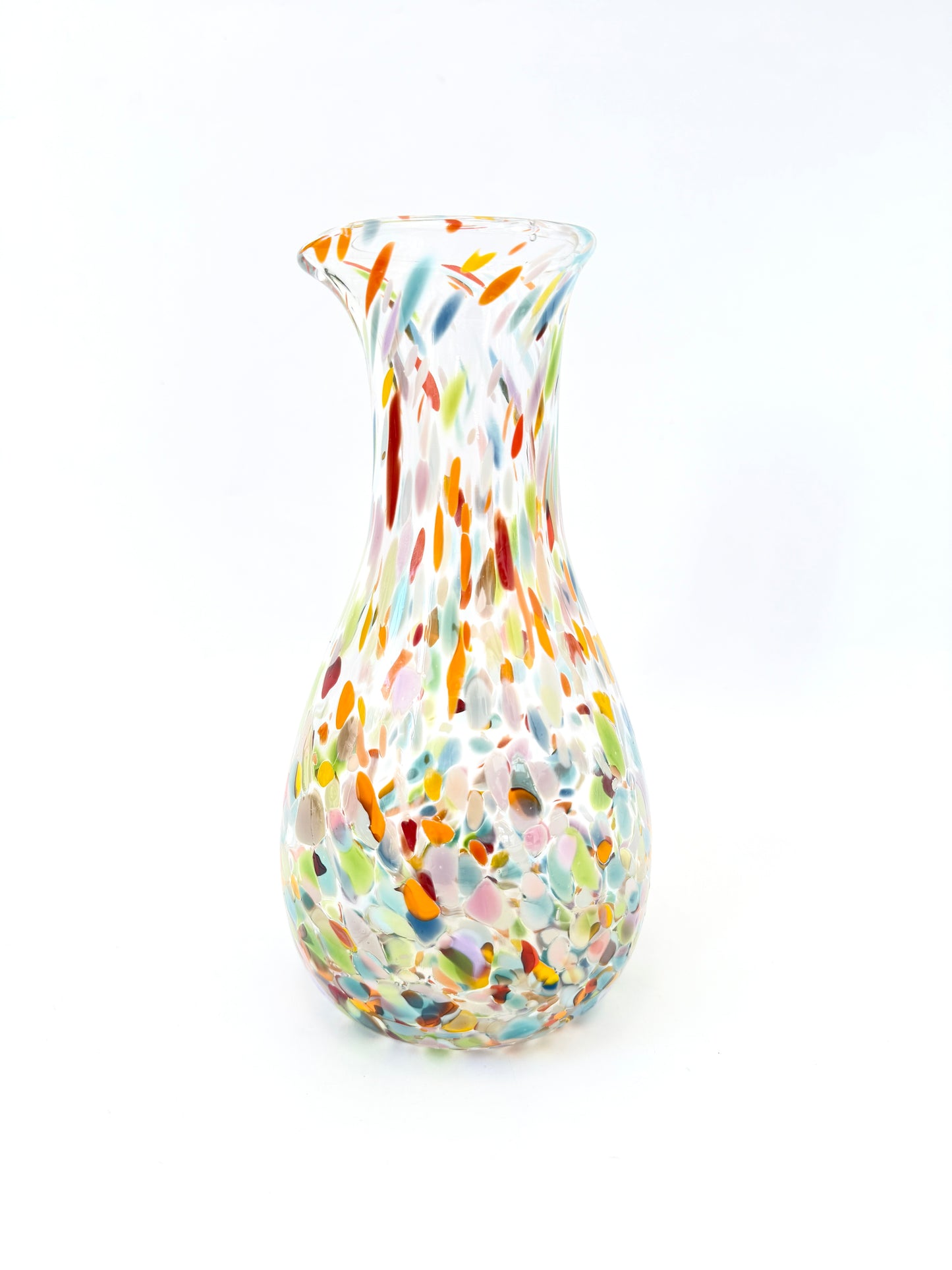 Handblown Glass Carafe - New Waterlily (23717)