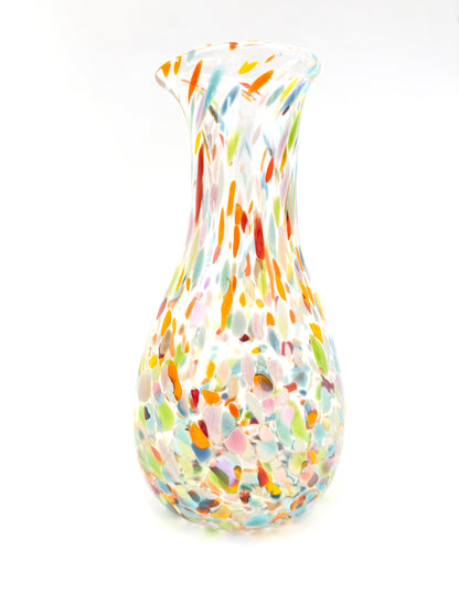 Handblown Glass Carafe - New Waterlily (23717)