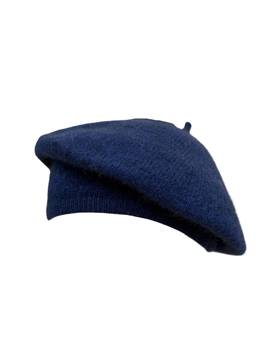 Possum Merino Beret - Midnight