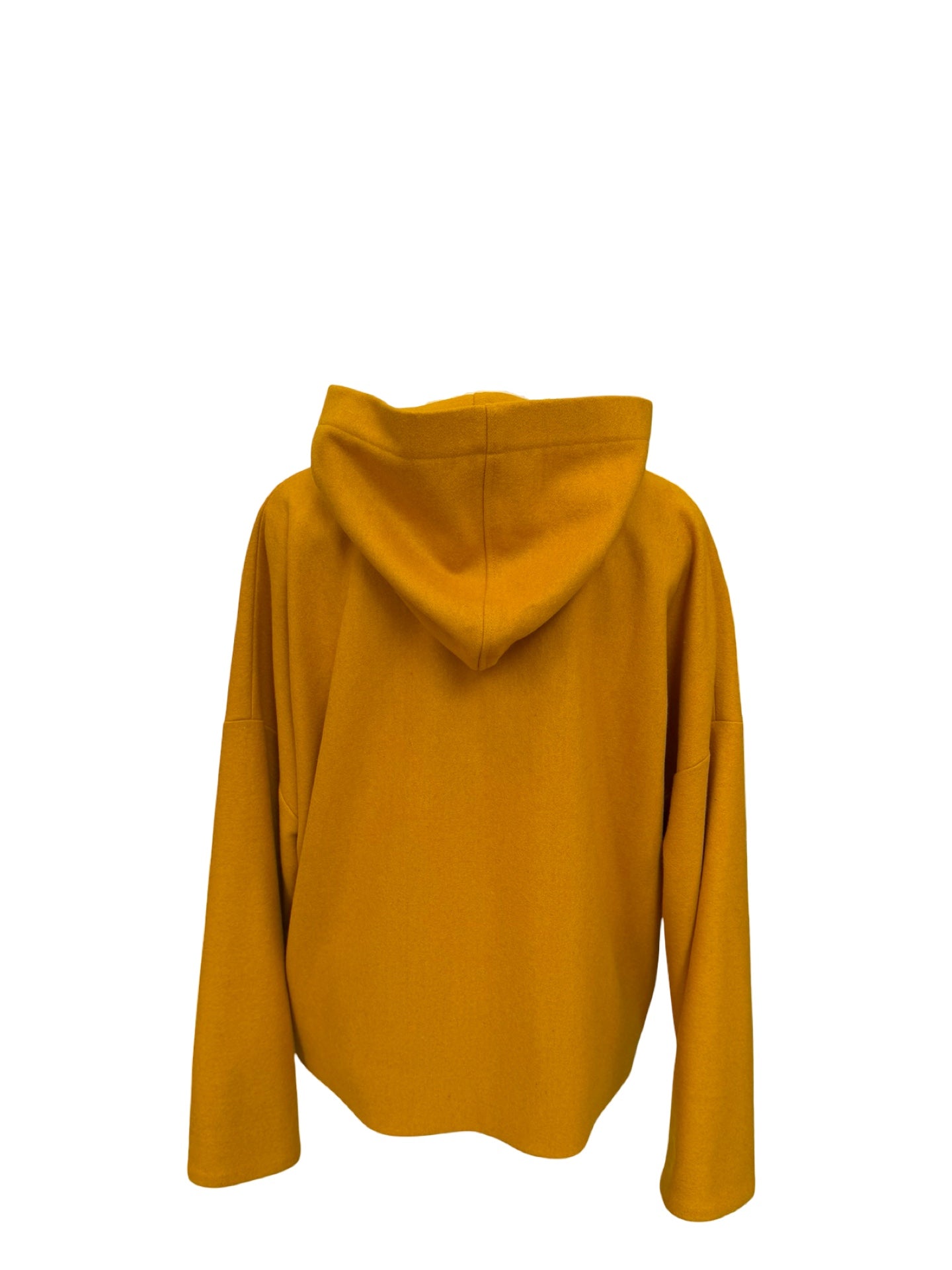 "Ava" Wool Blend Jacket - Yellow Mustard