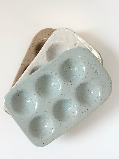 Ceramic Egg Tray - Pink