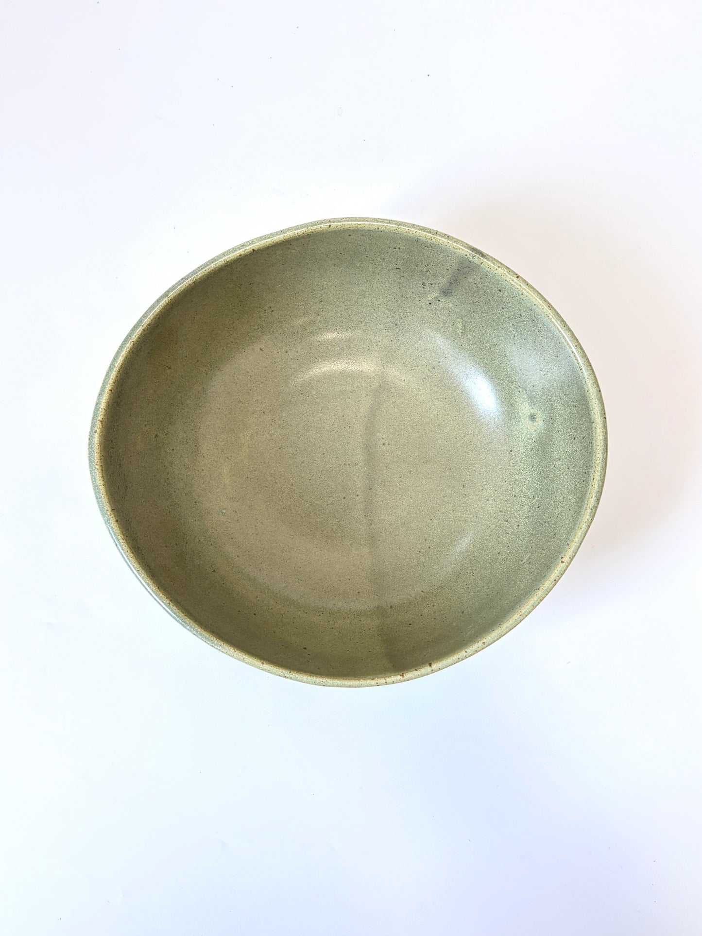 Ceramic Serving Bowl - Kelp Green