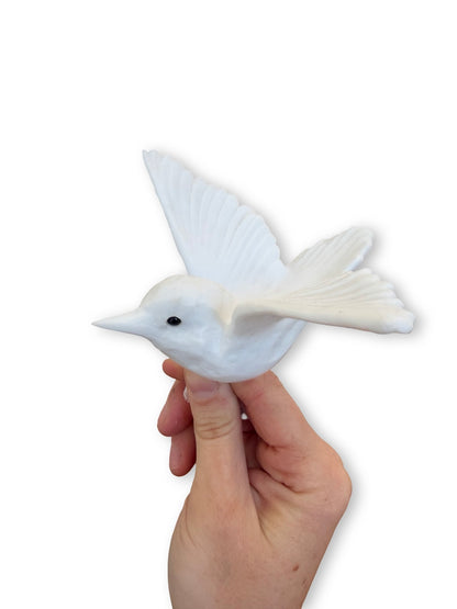 Tomtit / Kōmiromiro - Opaline - by Luke Jacomb Studio