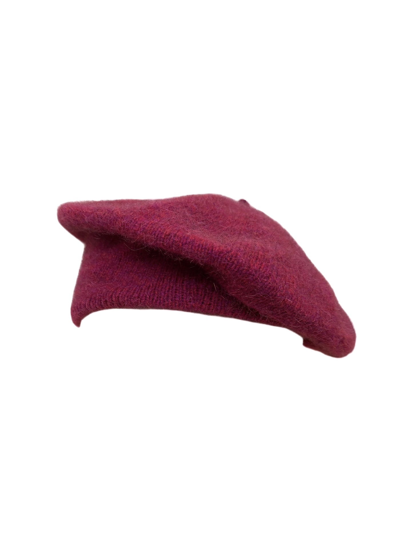 Possum Merino Beret - Raspberry