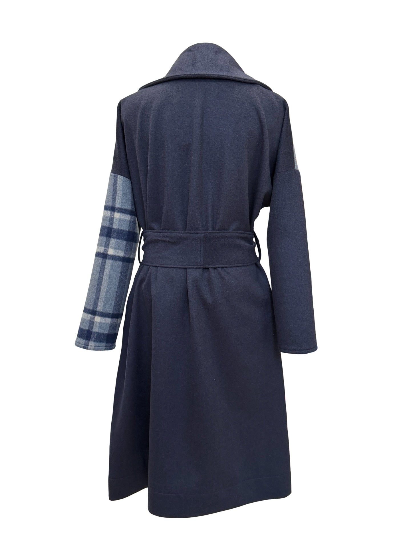 One-Off  "Niki" Coat - Blues