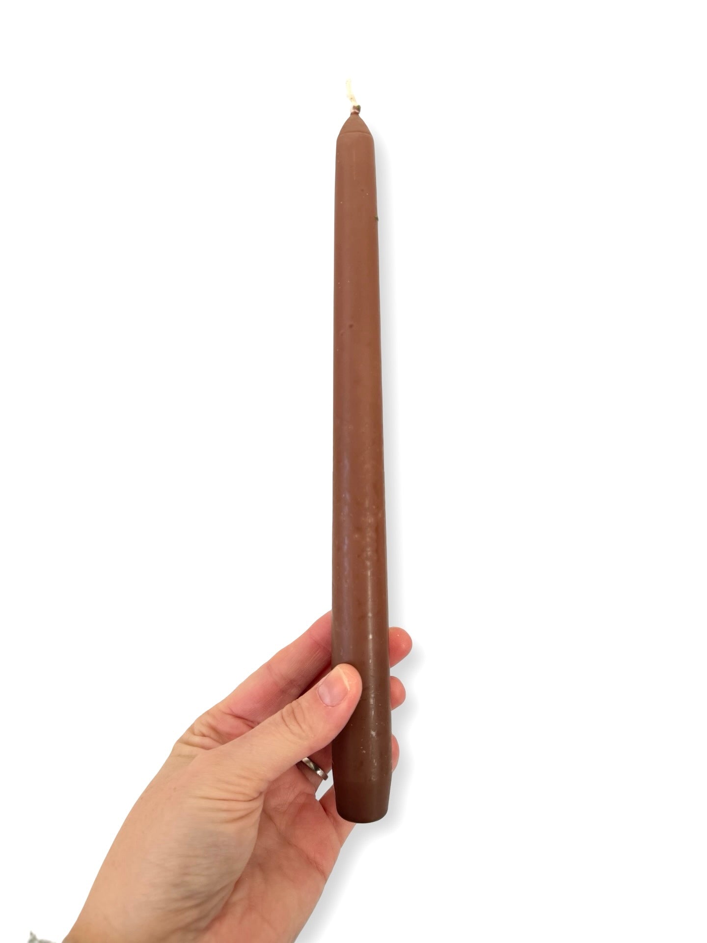 Mocha Venetian Tapered Candle - 250mm