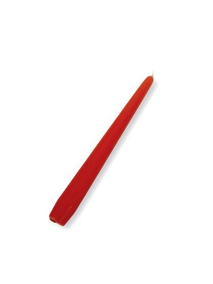 Burnt Orange Venetian Tapered Candle - 250mm