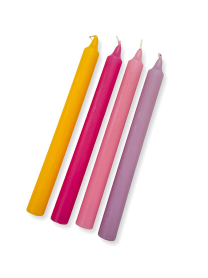 Bloom Coloured Candle - 240mm