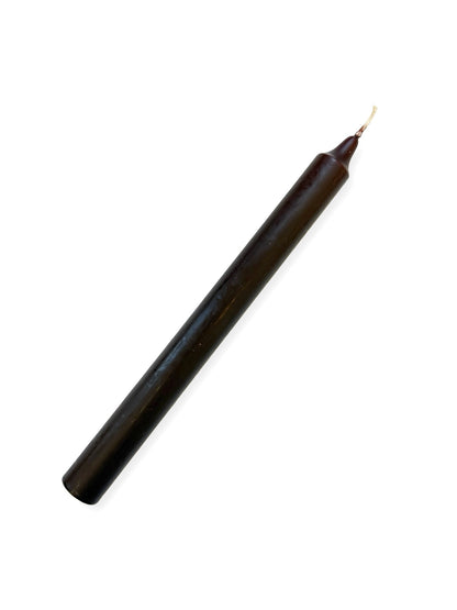 Chocolate Brown Coloured Candle - 240mm