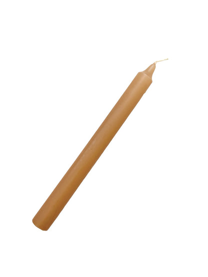 Almond Coloured Candle - 240mm