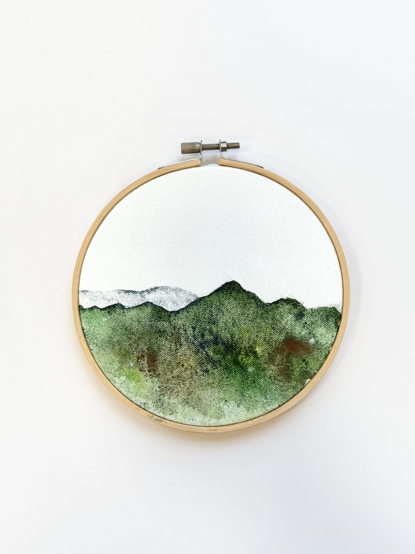 Landscape, Round - Small - "Shifting Horizons"