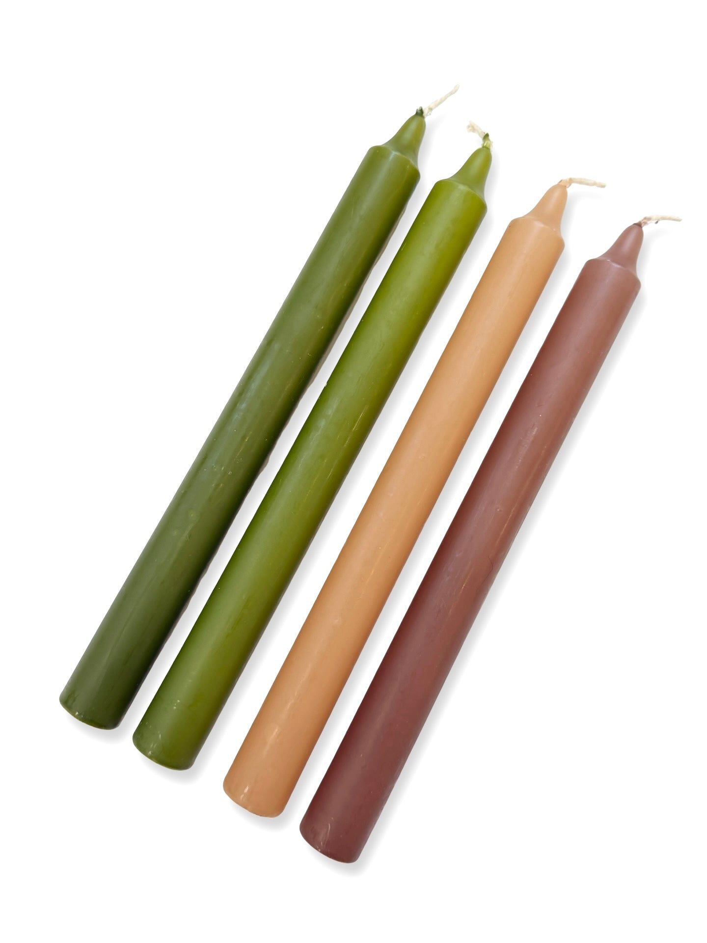 Pistachio Coloured Candle - 240mm