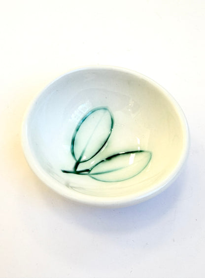 Porcelain Leaf Dish - assorted prints