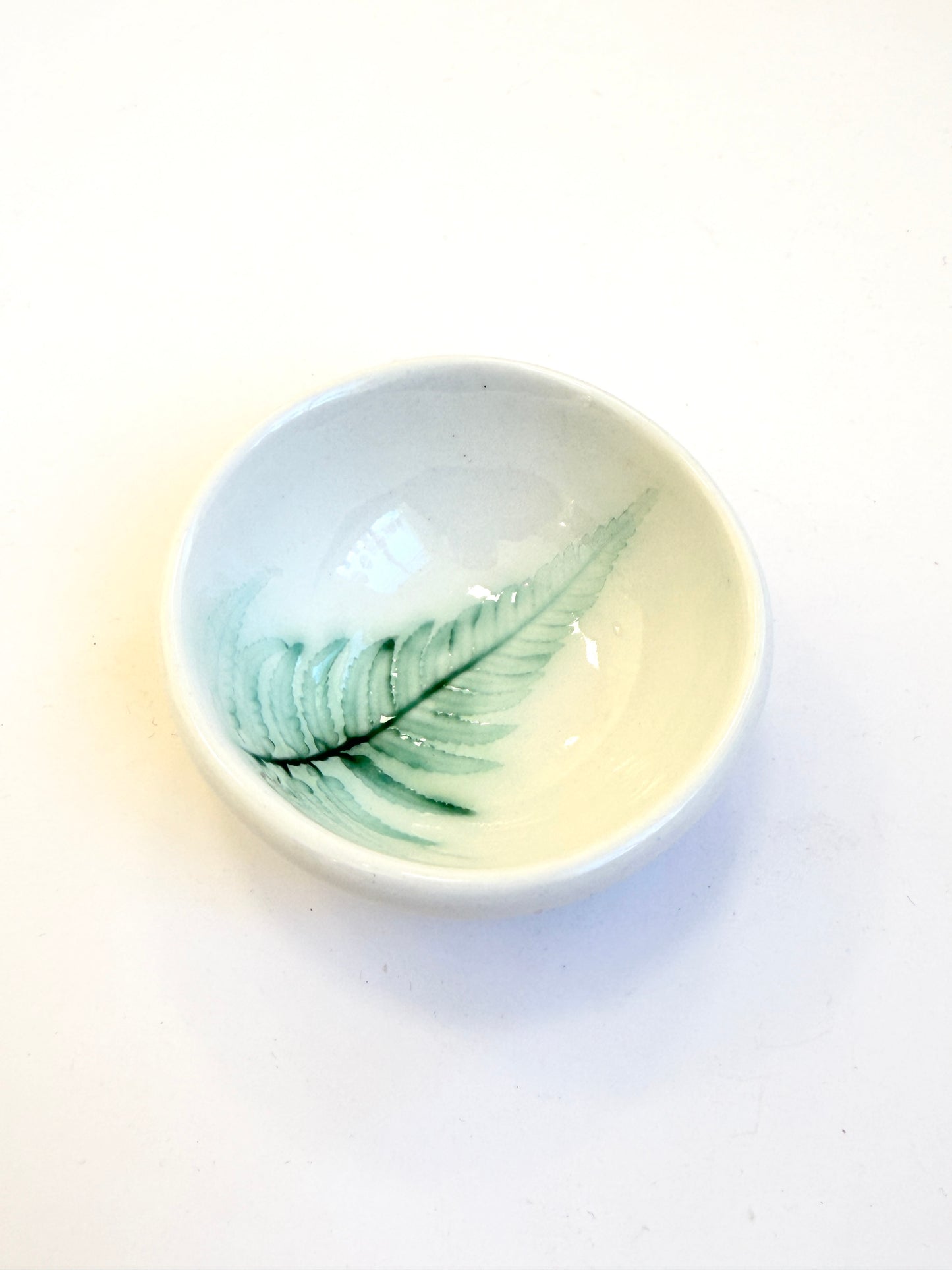 Porcelain Leaf Dish - assorted prints