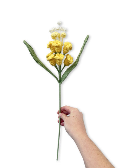 Crochet Hyacinth - Yellow
