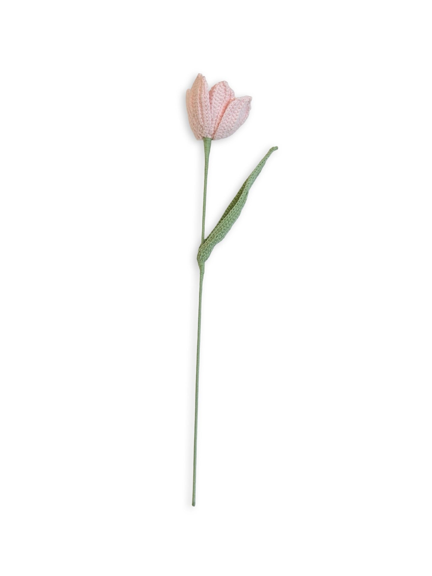 Crochet Tulip - Soft Pink