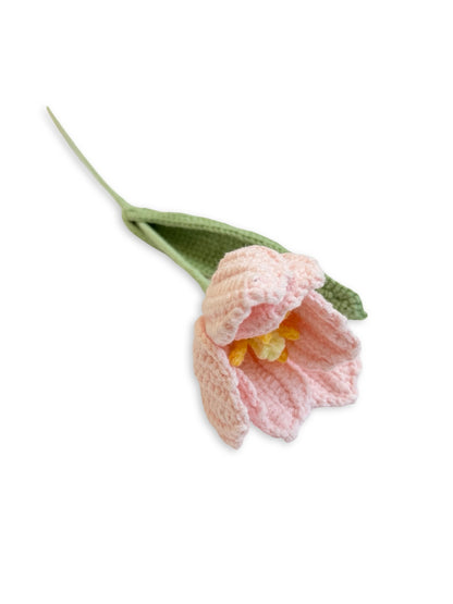 Crochet Tulip - Soft Pink