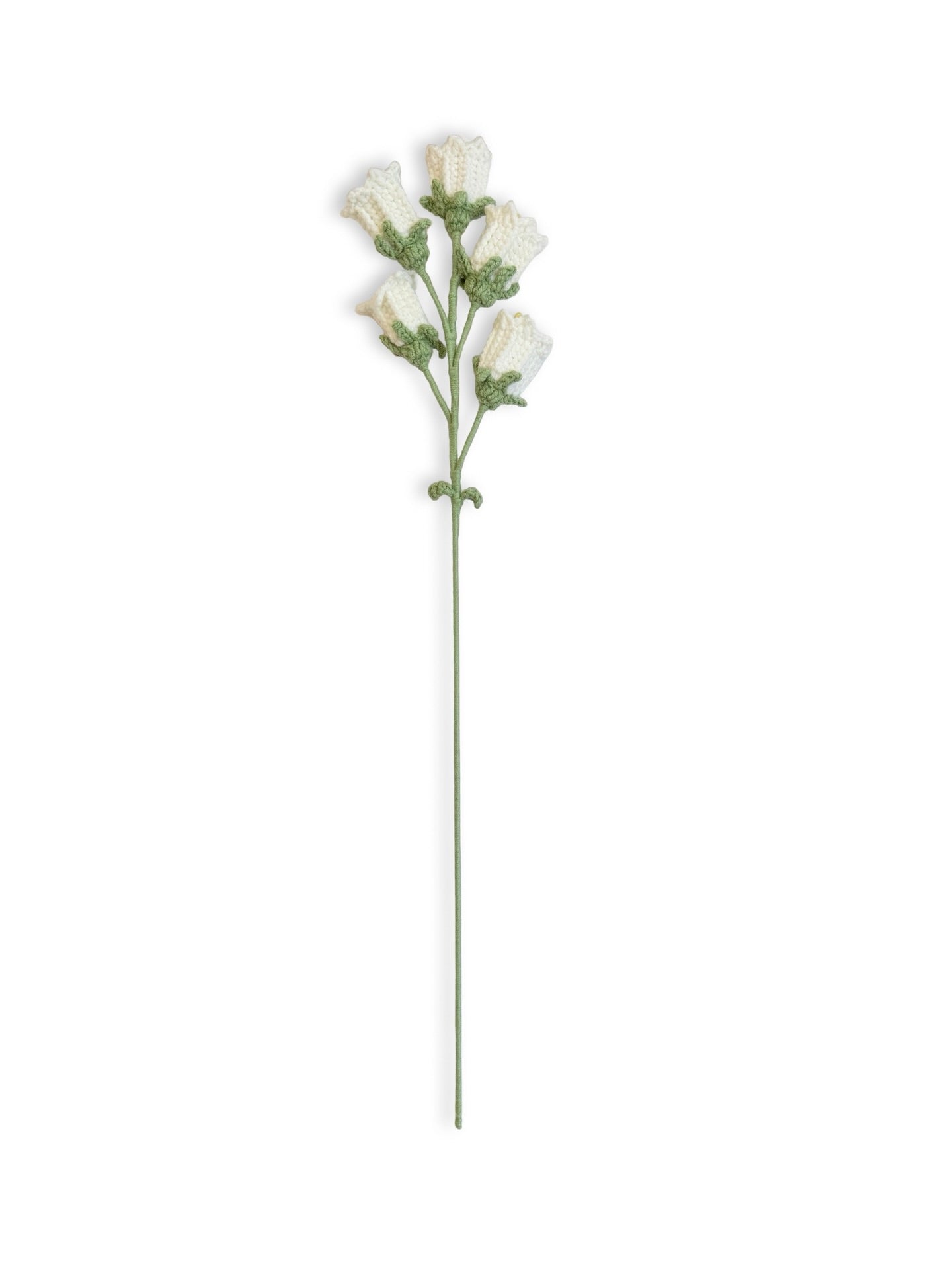Crochet Canterbury Bells - White