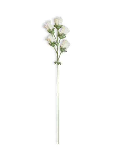 Crochet Canterbury Bells - White