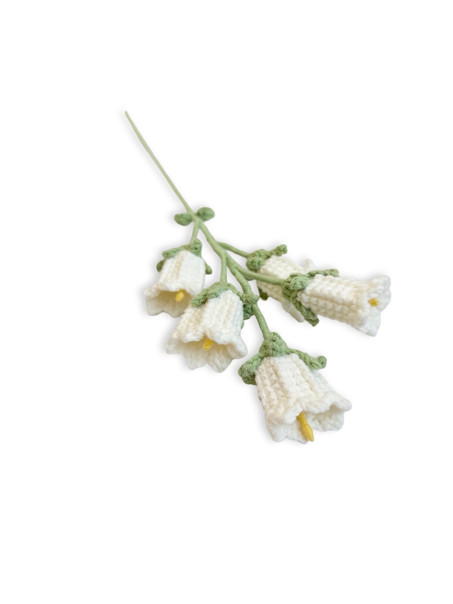 Crochet Canterbury Bells - White