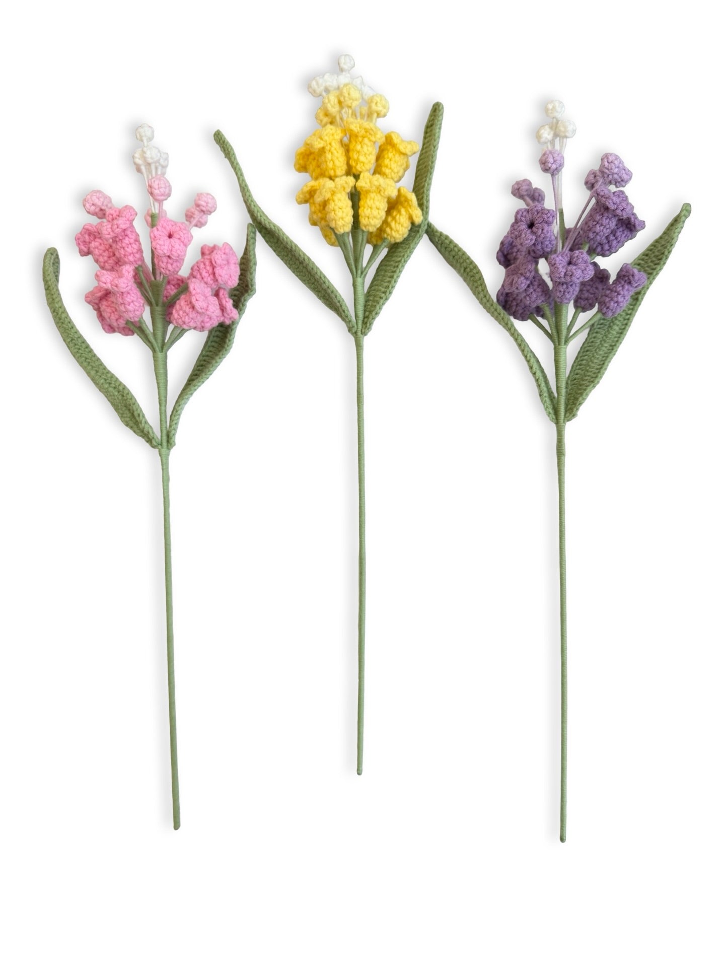 Crochet Hyacinth - Yellow