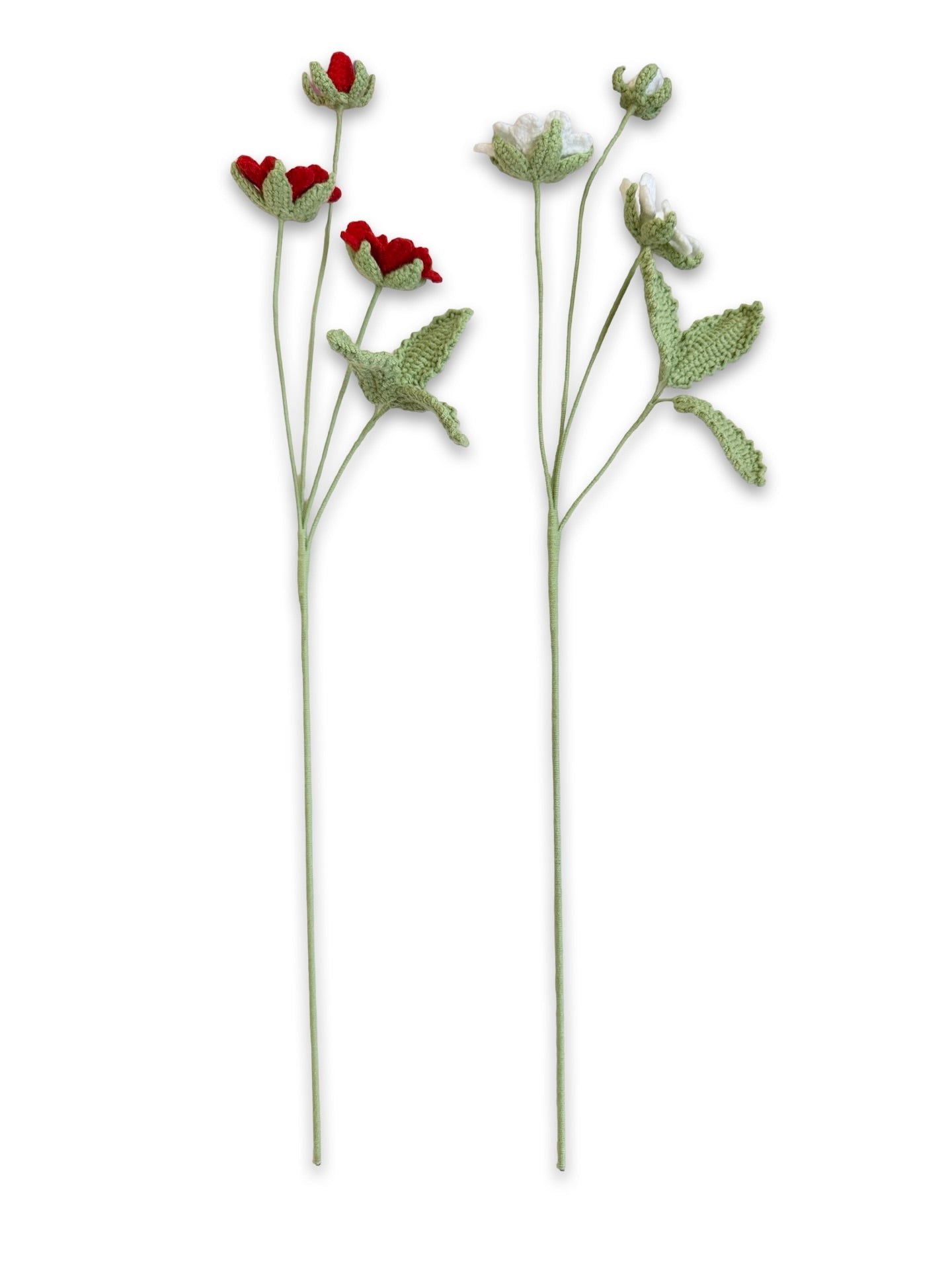 Crochet Wildheart Flower - White