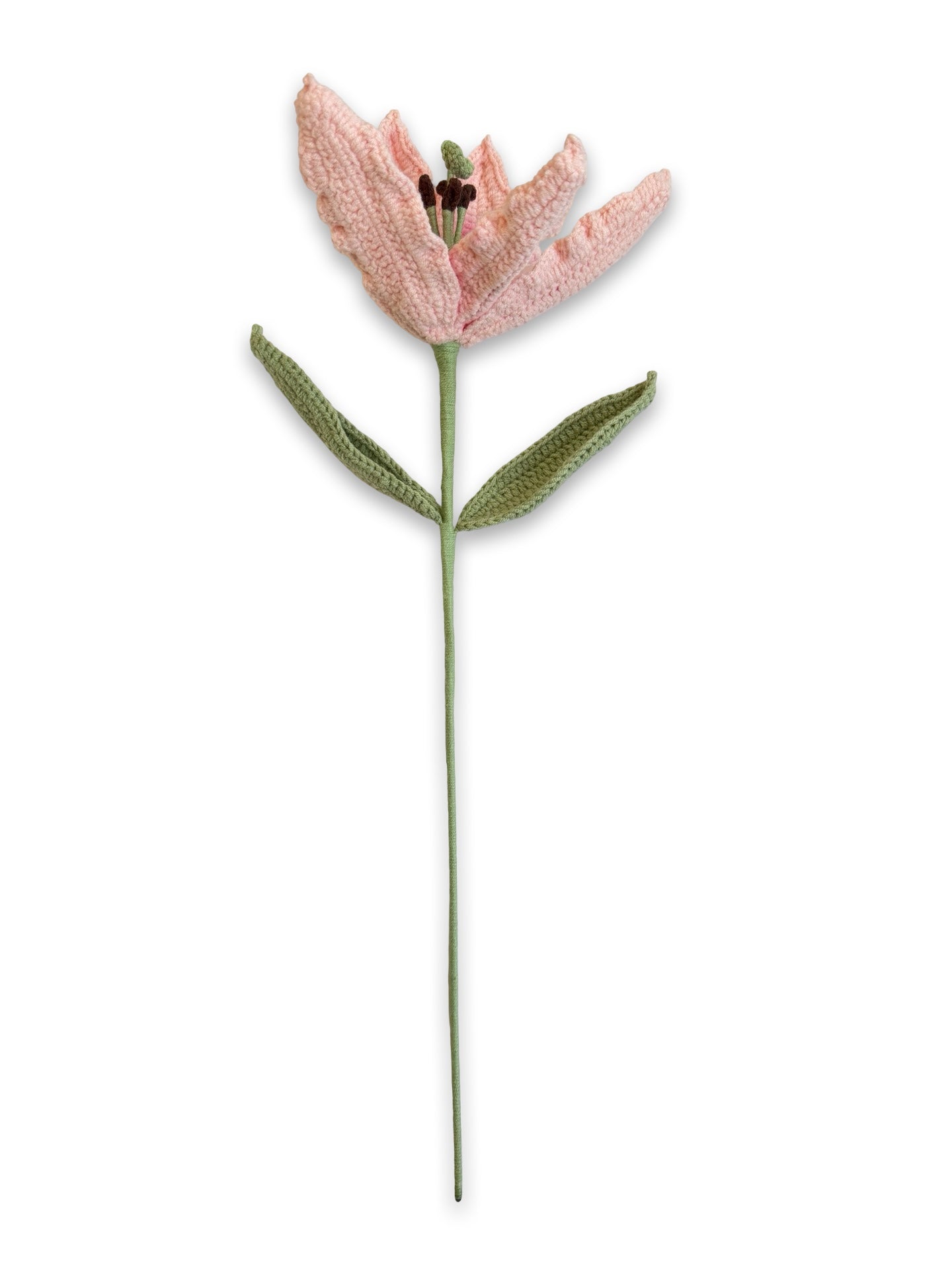 Crochet Lily  - Pink