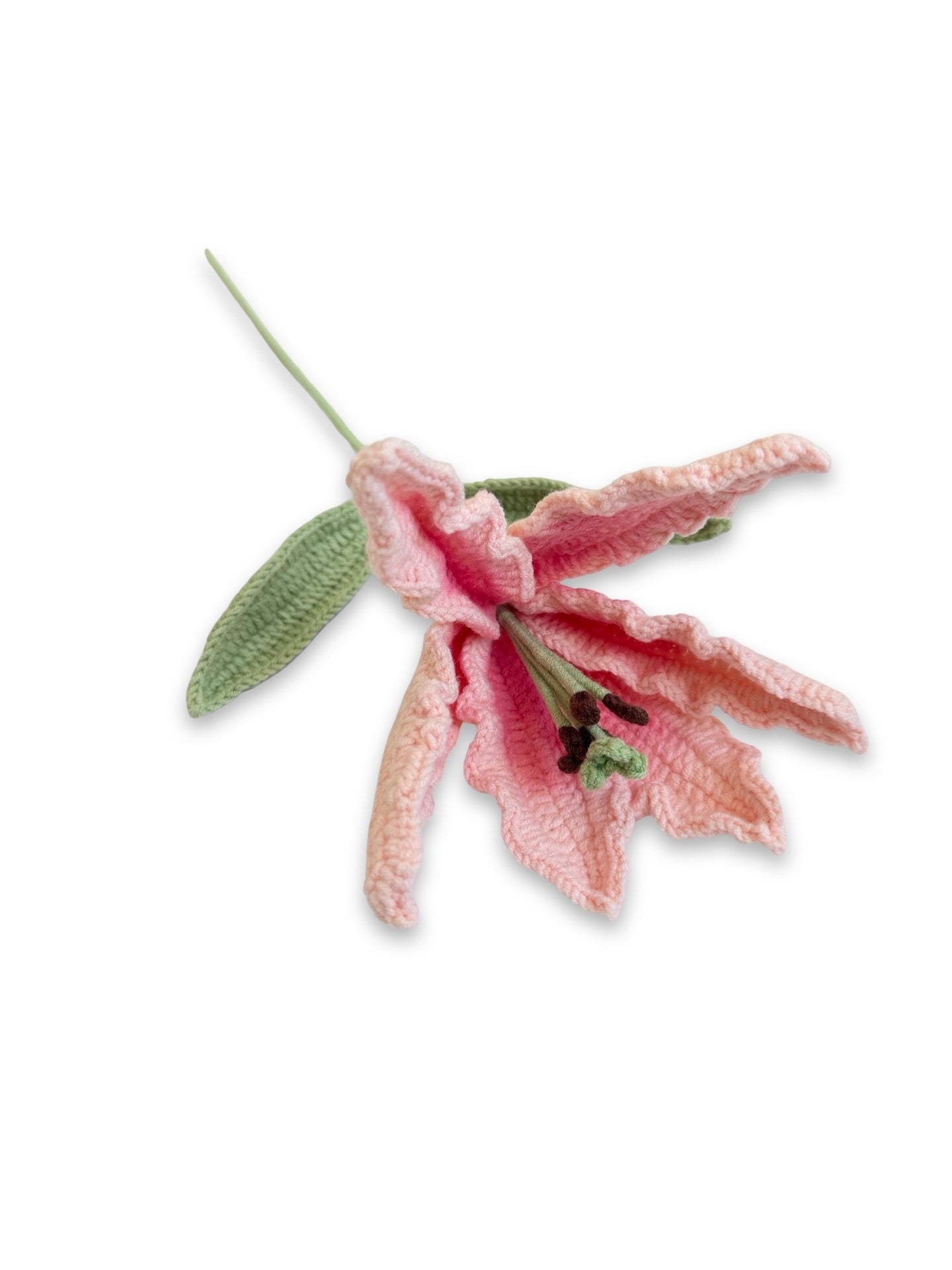 Crochet Lily  - Pink
