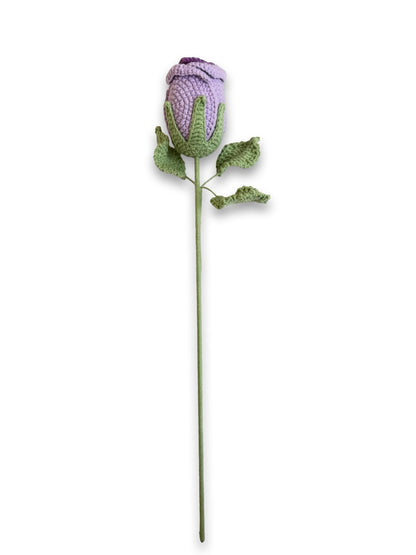 Crochet Rose - Purples