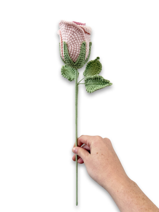 Crochet Rose - Pinks