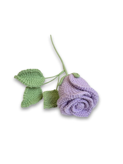 Crochet Rose - Light Purple