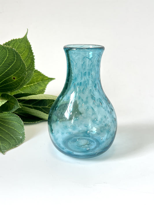 Teal Bubble Mother's Day Vase by Keith Grinter - Exclusive to Inc Store