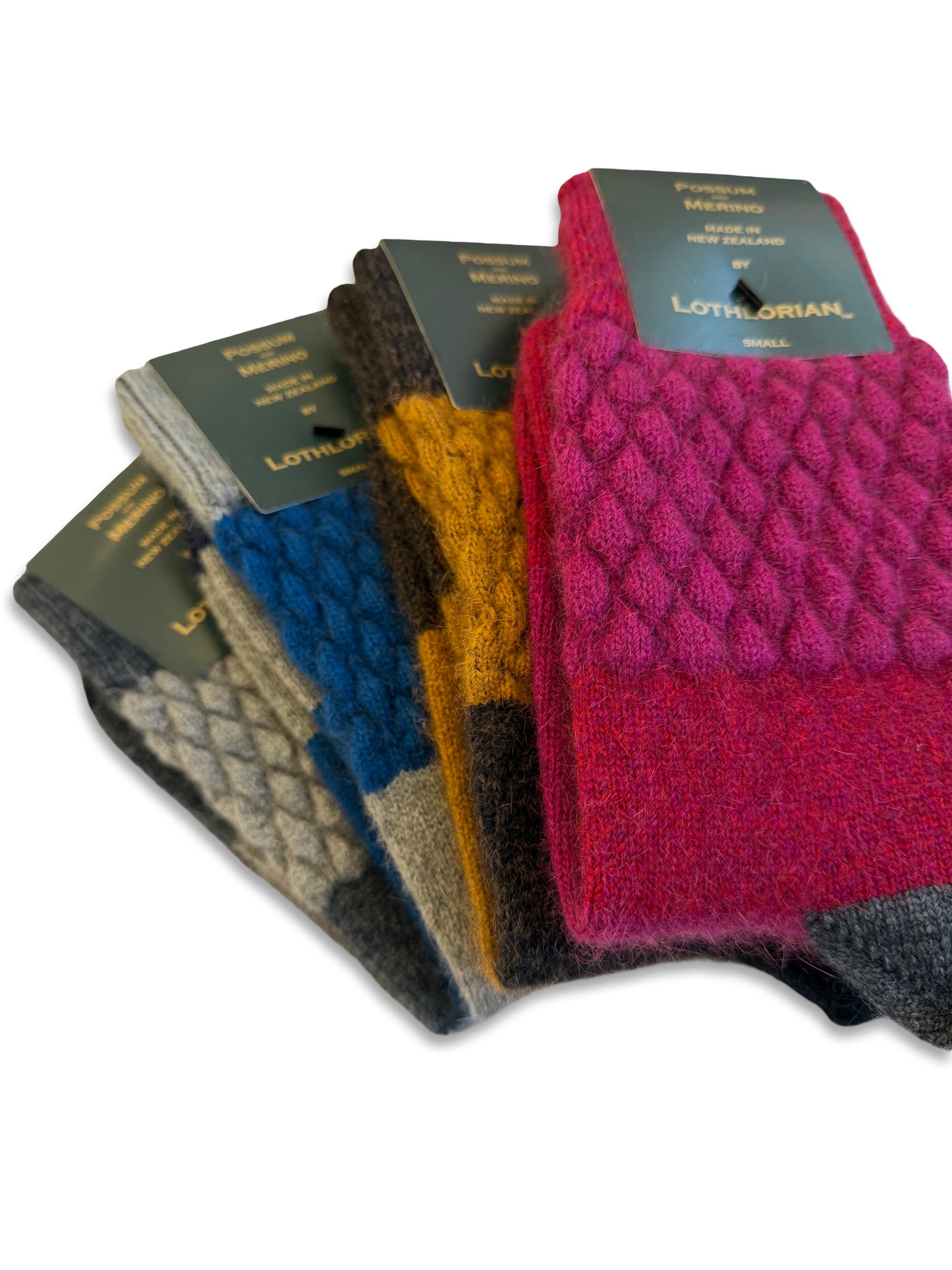 Gecko Possum Merino Socks - Lagoon