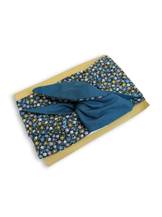 Girlband - Navy Petite Florals / Dark Blue