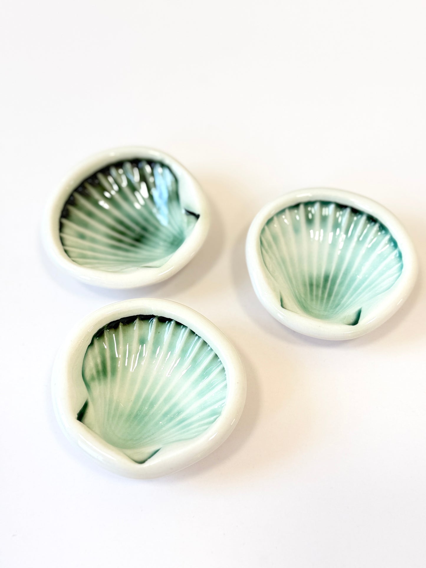 Mini Porcelain Shell Dish