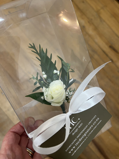 Buttonhole - made to order with fresh flowers