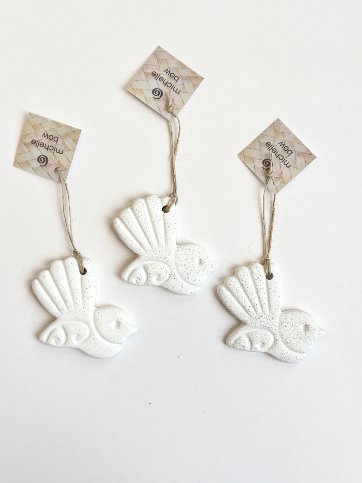 Ceramic Piwakawaka Decoration - Assorted