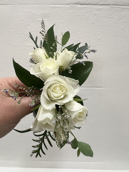Fresh Flower Wrist Coursage - made to order